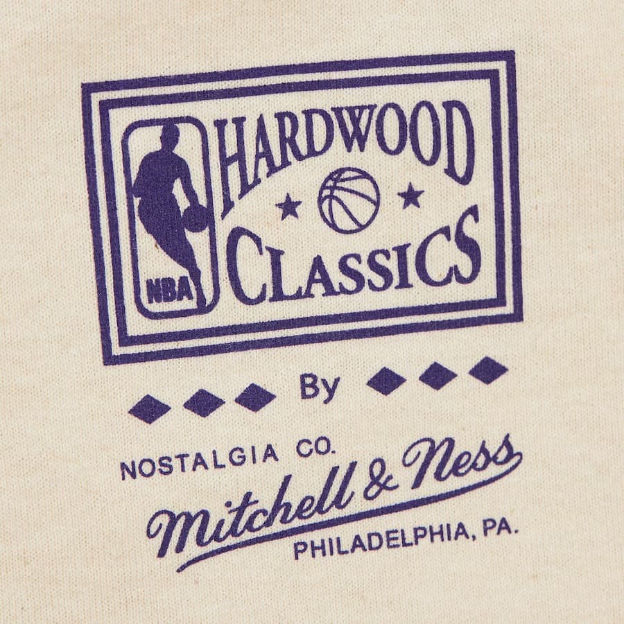 Футболка Mitchell & Ness Natural Phoenix Suns Hardwood Classics Crown Jewels T-Shirt