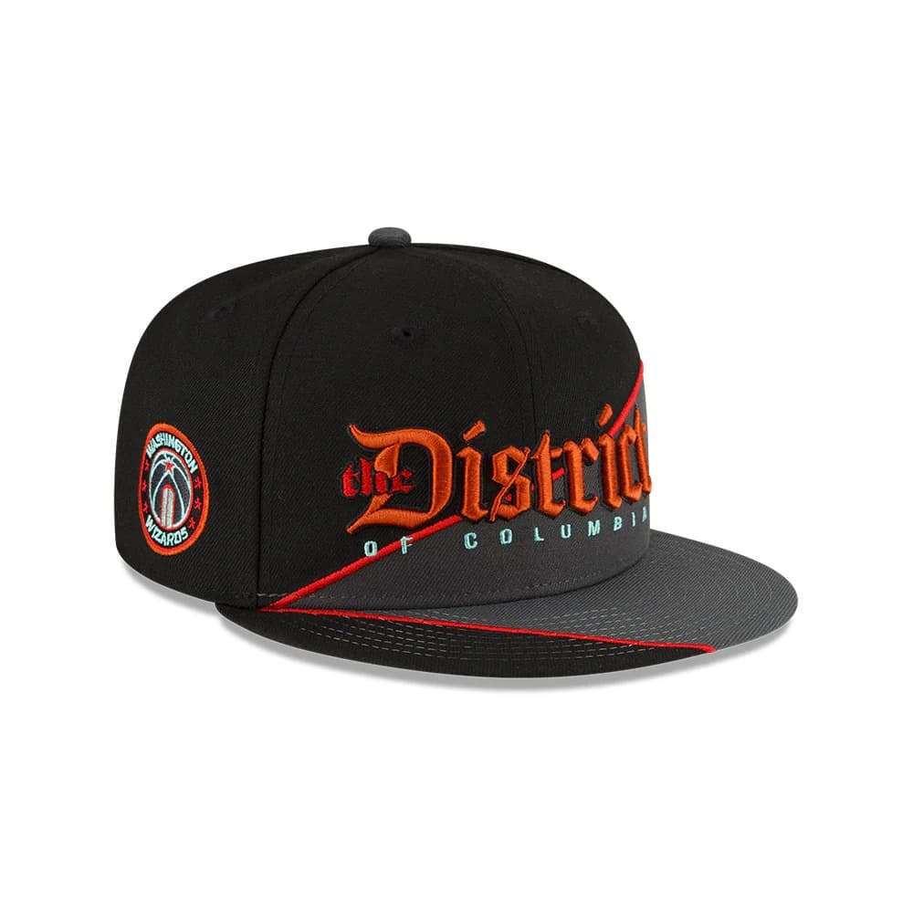 Бейсболка New Era Washington Wizards 9FIFTY 2024 City Edition NBA Snapback Hat