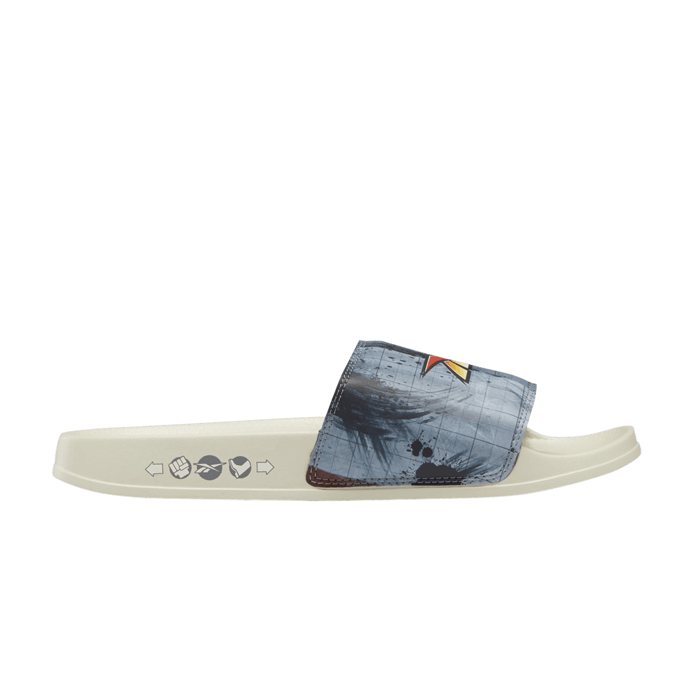 Street Fighter x Reebok Classic Slide 'Train Hard, Game Hard - Foggy Grey'