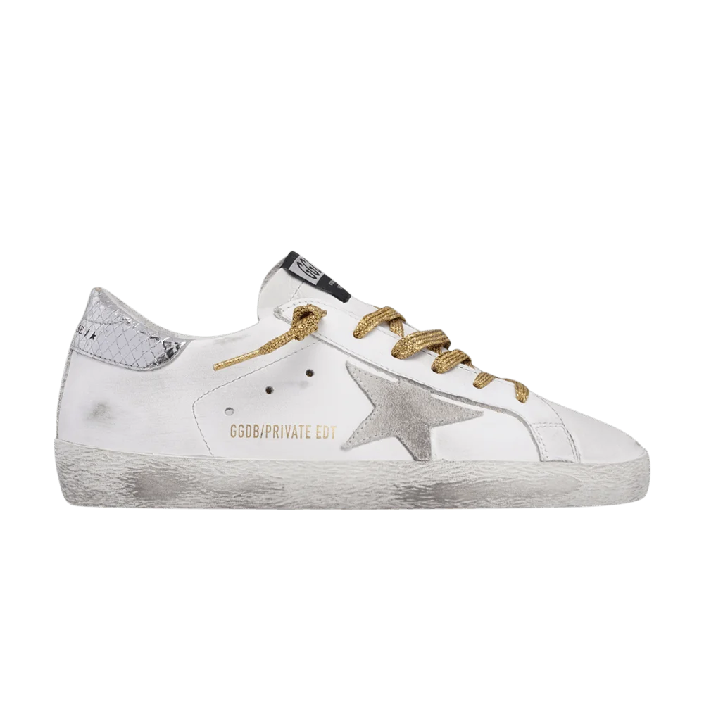 Кроссовки Golden Goose Wmns Superstar 'Silver Gold Mismatch'