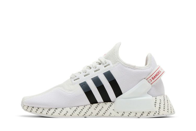 Кроссовки adidas NMD_R1 V2 'Japanese Print - White Red'