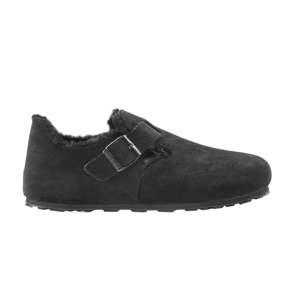 Кроссовки Birkenstock London Shearling Suede Leather 'Black'