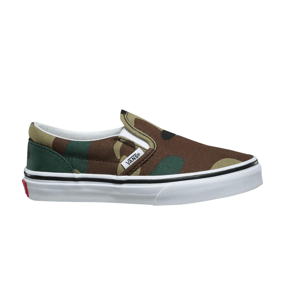Krossovki-Vans-Classic-Slip-On-Kids-Woodland-Camo