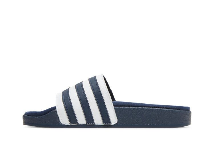 Adidas Wmns Adilette Slide 'Stitched - Collegiate Navy'