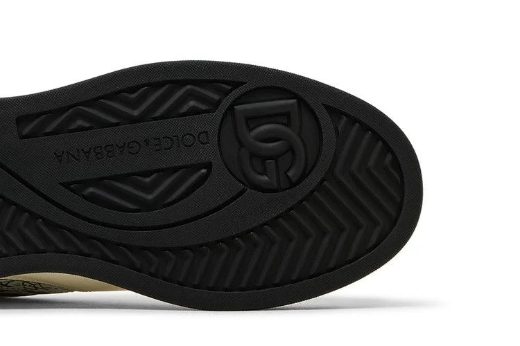 Кроссовки Dolce & Gabbana New Roma Low 'Allover Graffiti - White'