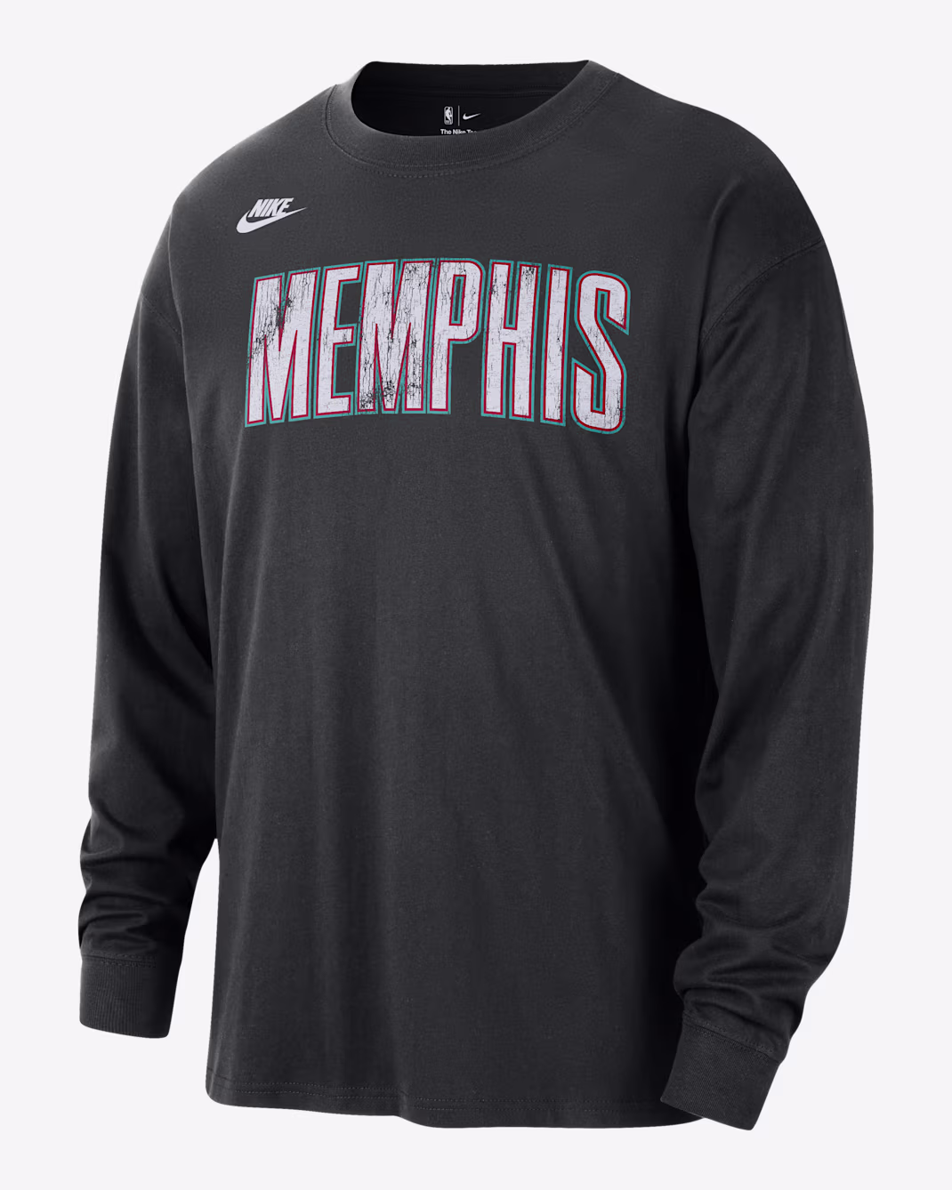 Мужской лонгслив Nike NBA Memphis Grizzlies Hardwood Classic Essential Black