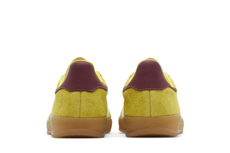 Кроссовки adidas Wmns Gazelle Indoor 'Bright Yellow Burgundy'