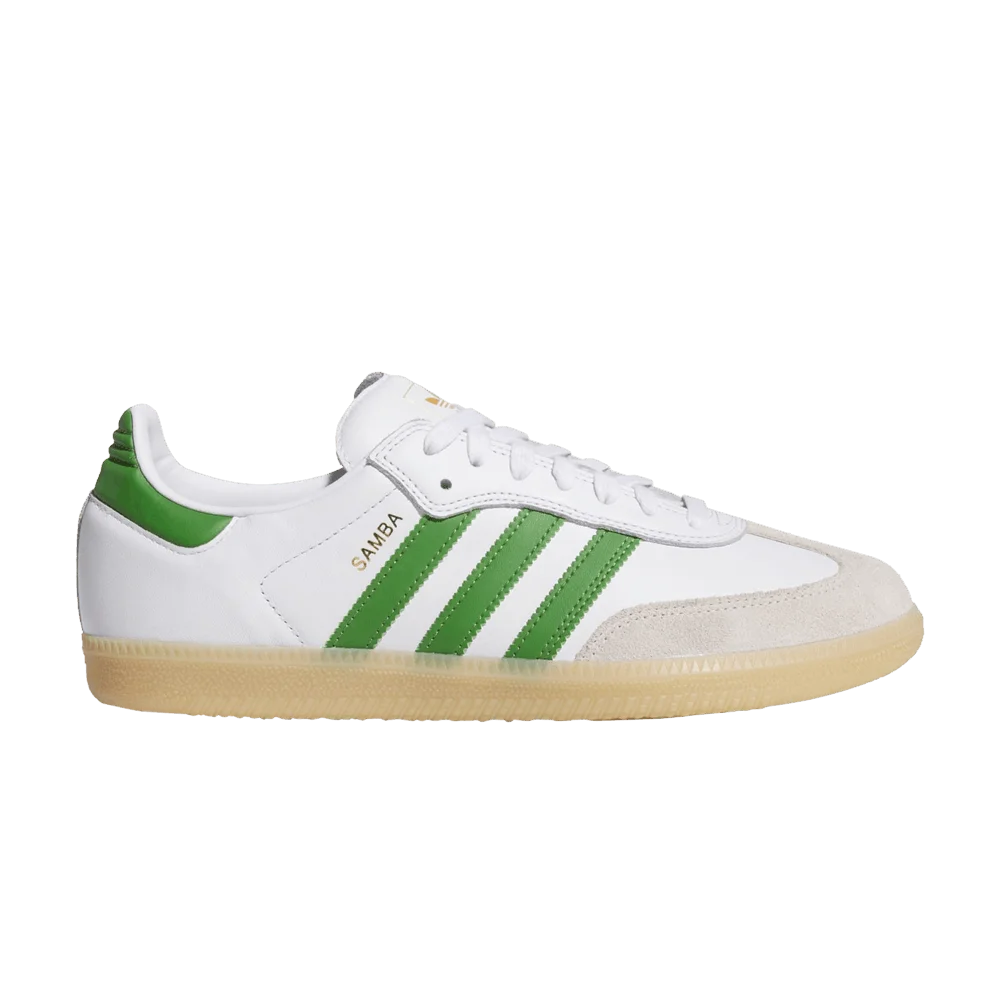Krossovki-adidas-Samba-ADV-White-Crew-Green