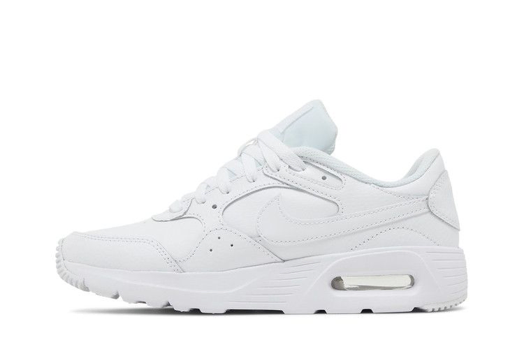 Кроссовки Nike Wmns Air Max SC Leather 'Triple White'