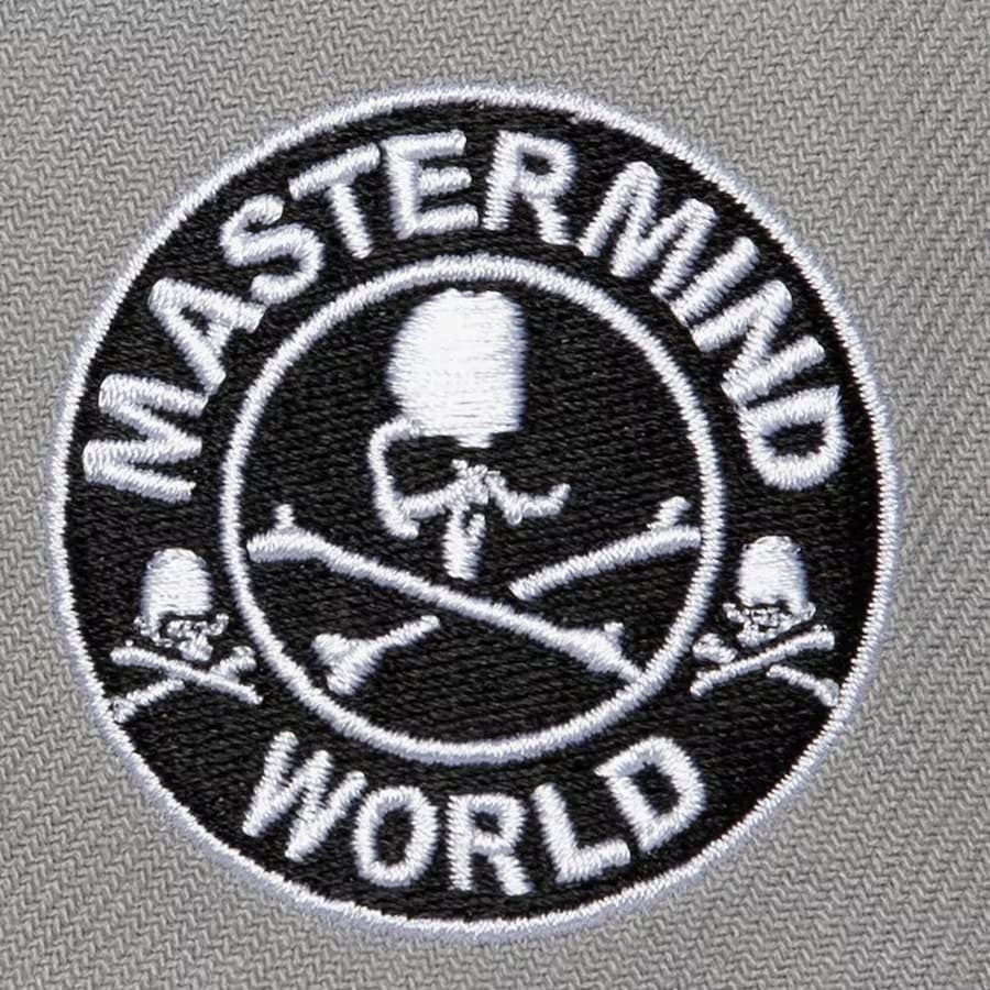 Mitchell-Ness-Gray-Black-Mastermind-Adjustable-Hat-3