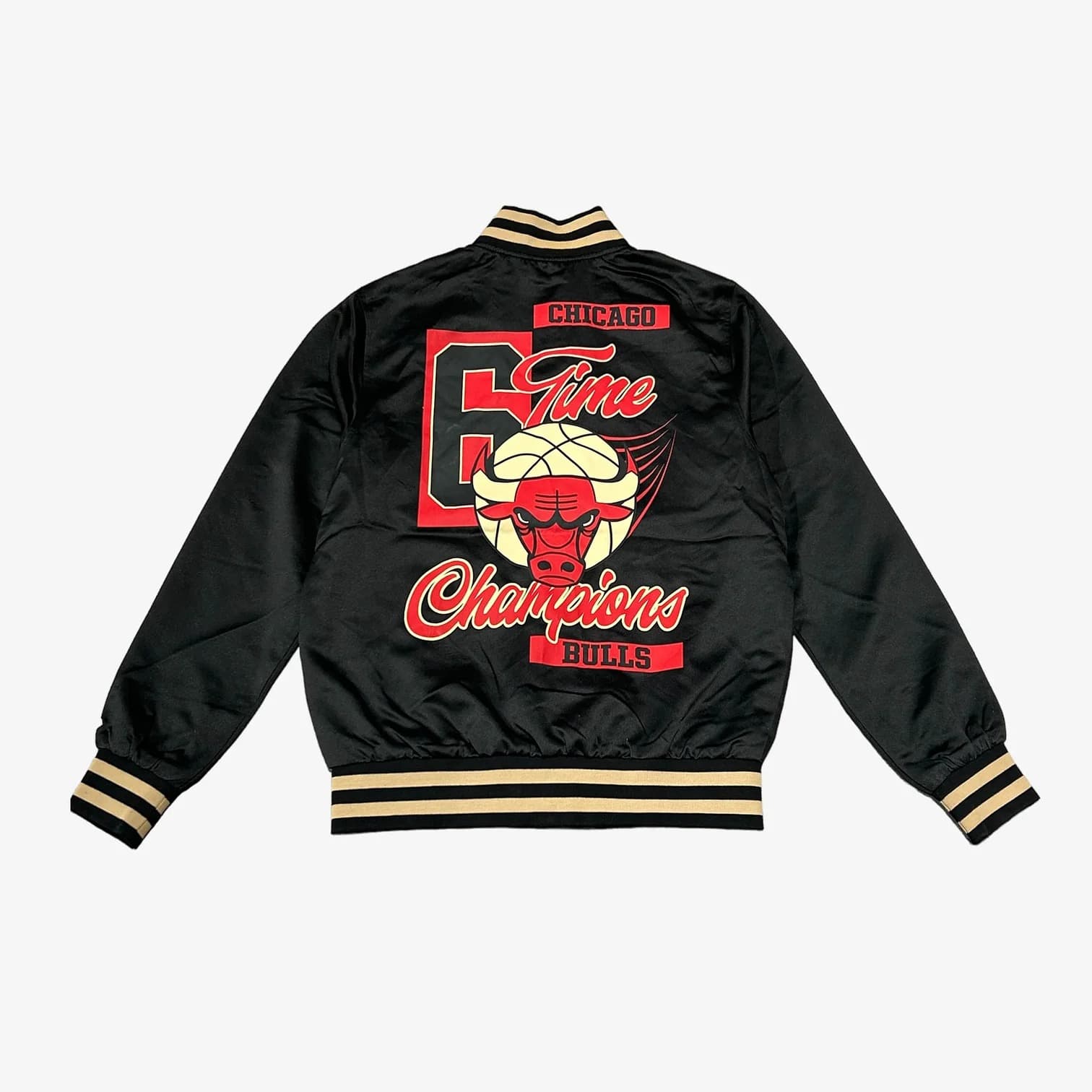 Сатиновая Куртка New Era Chicago Bulls NBA Lightweight Satin Jacket