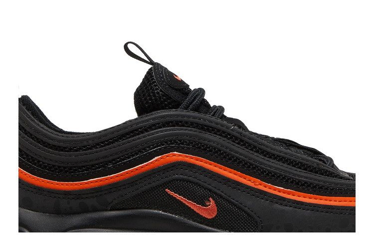 Кроссовки Nike Air Max 97 GS 'Black Safety Orange'