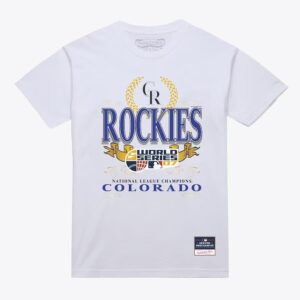 Mitchell-Ness-White-Colorado-Rockies-Pennant-Chase-T-Shirt-300x300