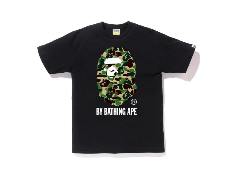 Футболка BAPE ABC By Bathing Tee Black/Green