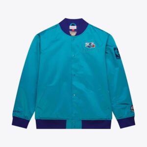 Mitchell-Ness-Teal-Charlotte-Hornets-Team-OG-3.0-Satin-Full-Snap-Jacket-300x300
