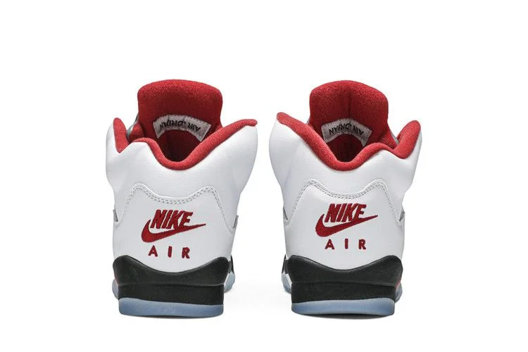 Кроссовки Air Jordan 5 Retro GS 'White Fire Red' 2020
