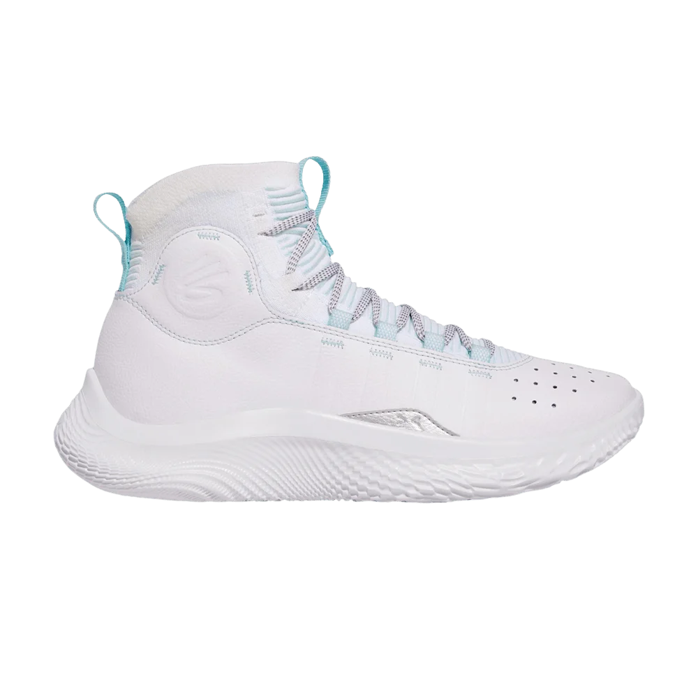Кроссовки Curry Brand Curry 4 FloTro 'White Stream Metallic Silver'