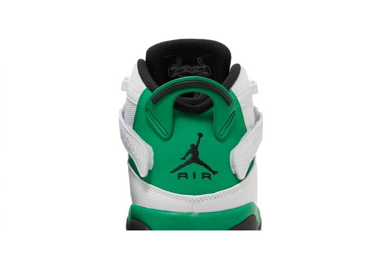 Кроссовки Air Jordan 6 Rings 'White Lucky Green'