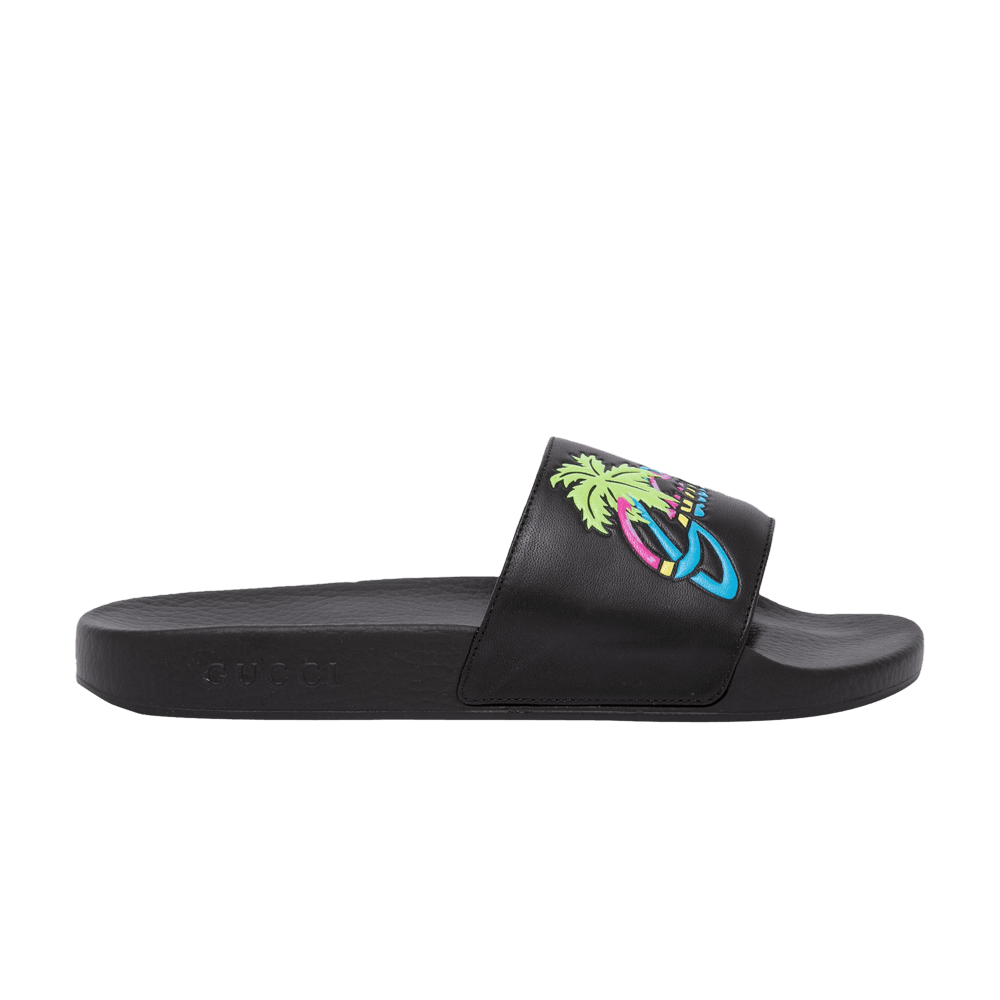 Кроссовки Gucci Pursuit Slide 'Hawaii - Black'