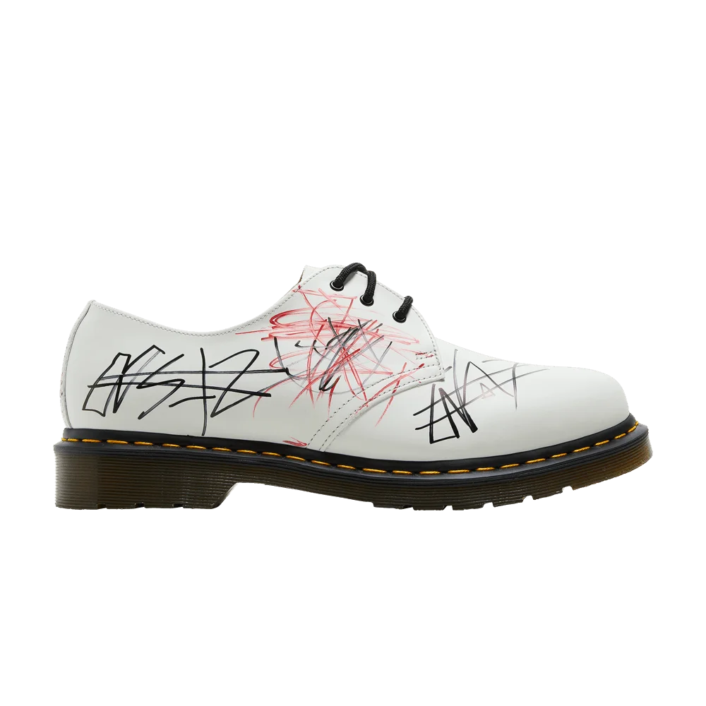 Krossovki-Dr.-Martens-Pre-Owned-1461-Smooth-White-From-the-Closet-of-ASAP-Nast