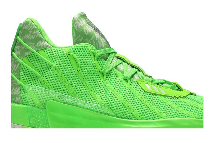 Кроссовки Adidas Dame 7 'I Am My Own Fan - Solar Green'
