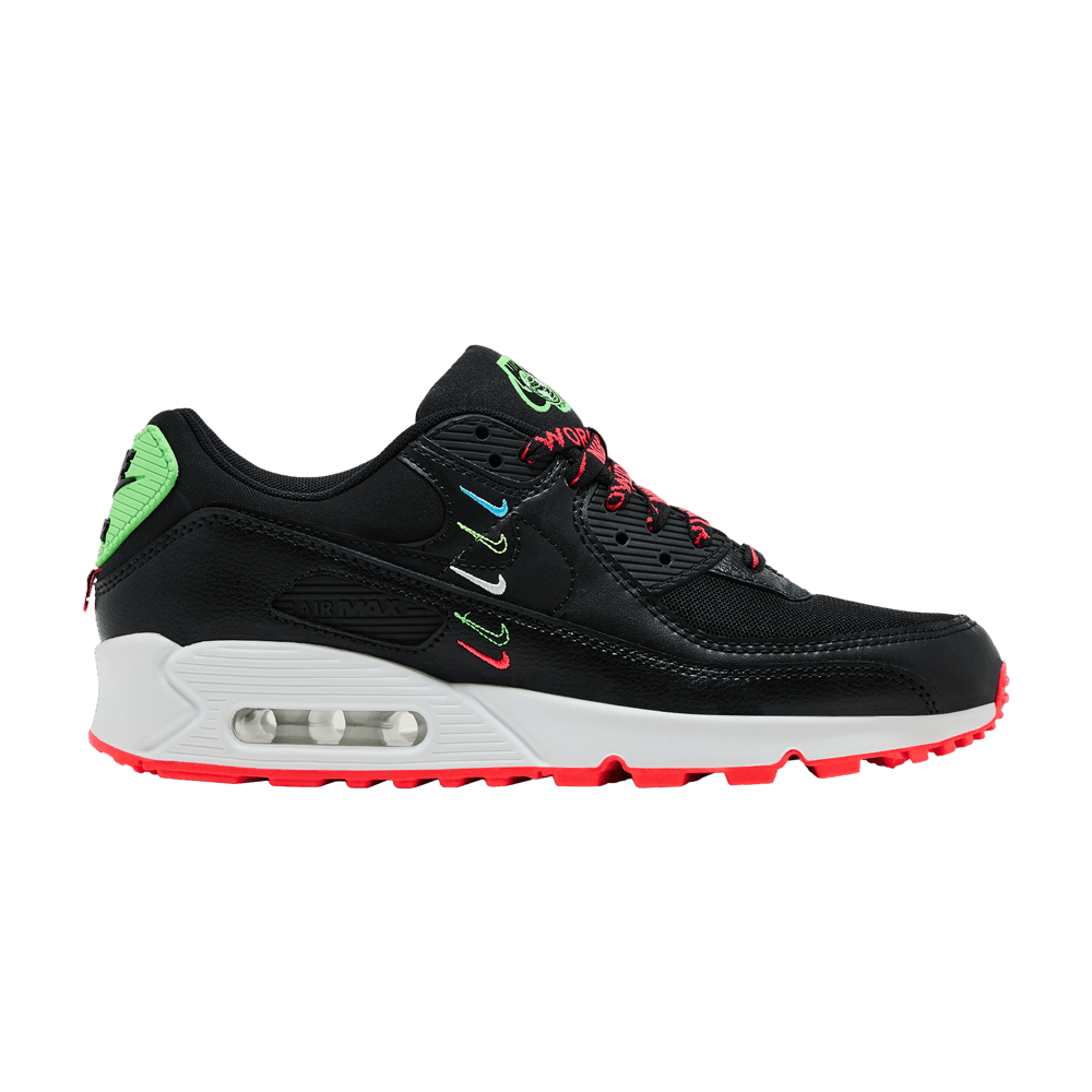 Кроссовки Nike Wmns Air Max 90 SE 'Worldwide Pack - Black Flash'
