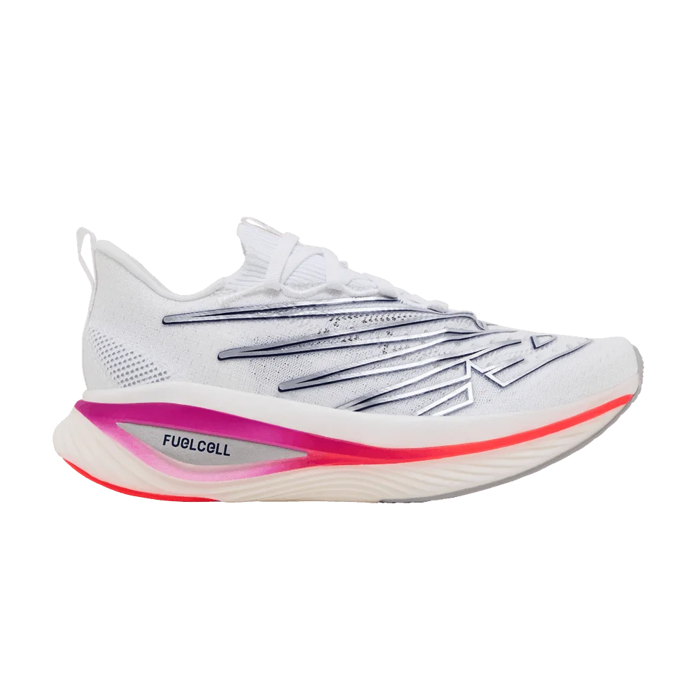 Кроссовки New Balance Wmns FuelCell SuperComp Elite v3 'White Blue Magenta'
