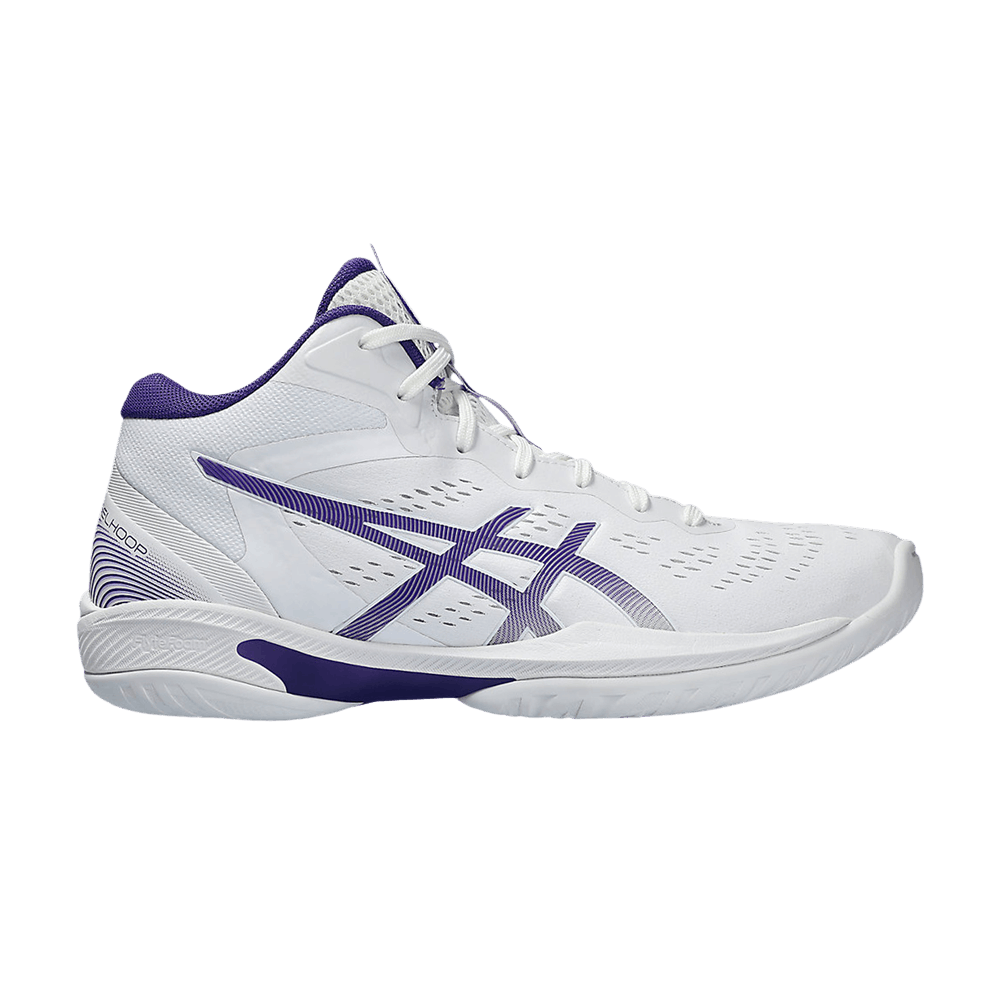 Кроссовки ASICS Gelhoop V16 'White Gentry Purple'