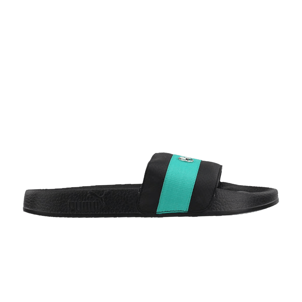 Mercedes-AMG Petronas F1 x Puma Leadcat Slide 'Black Spectra Green'
