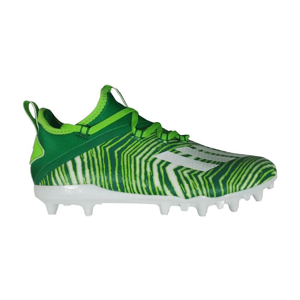 Krossovki-Adidas-Adizero-Cleat-Zubas-J-Green-Stripes