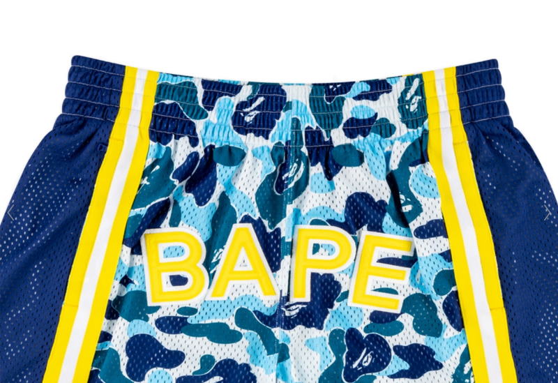 Спортивные шорты BAPE ABC Basketball Shorts Blue