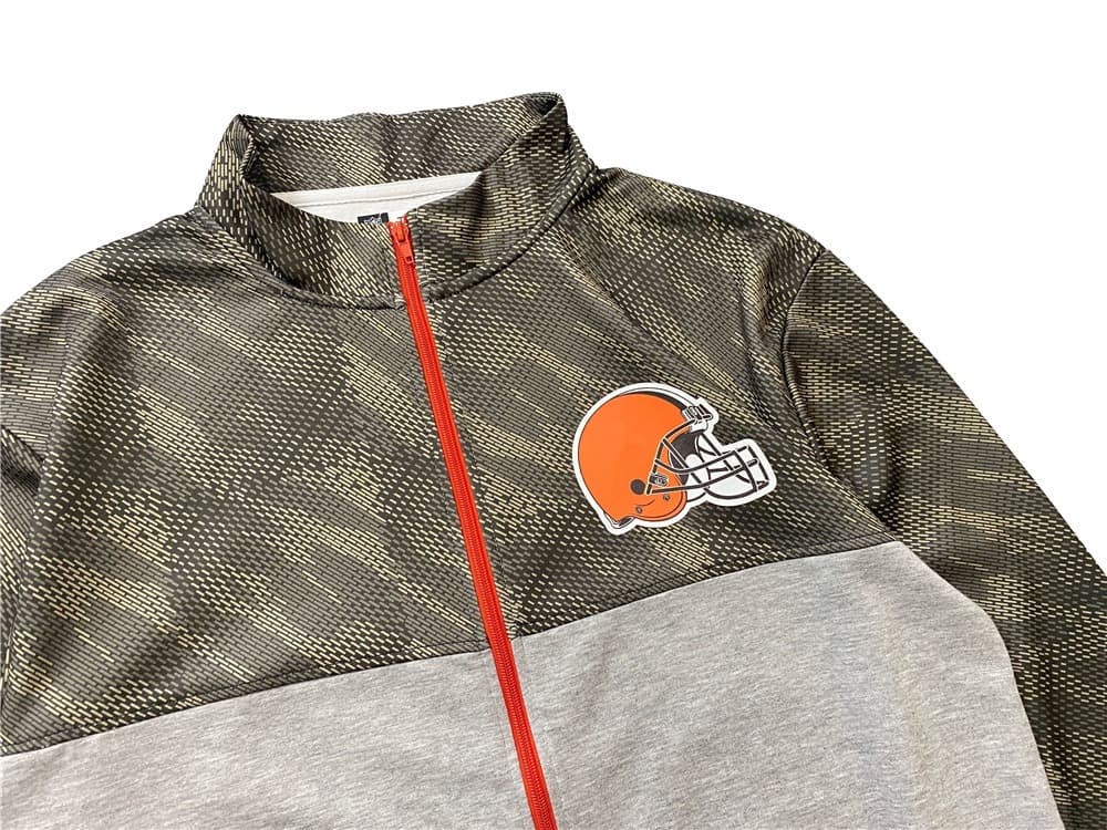 Куртка с воротником-стойкой B20THER NFL Browns Brown Jacket