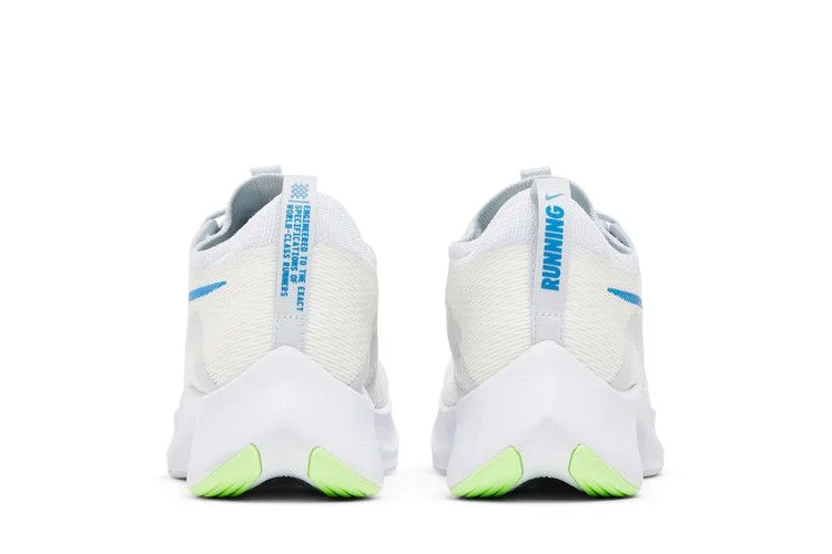 Кроссовки Nike Zoom Fly 4 'White Imperial Blue Lime Glow'