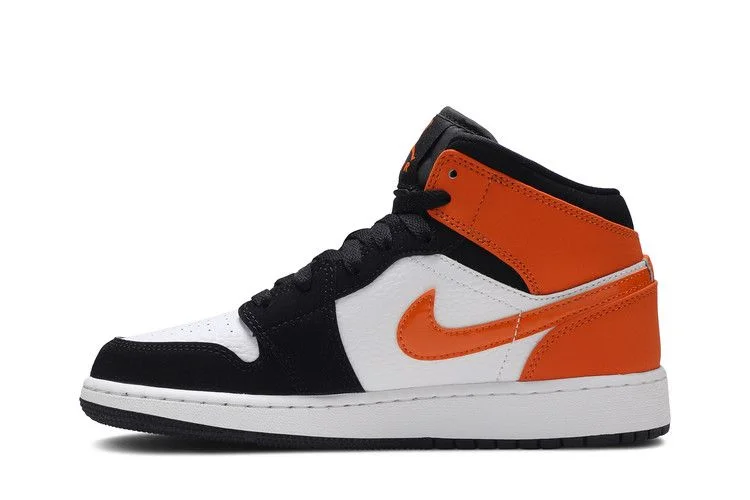 Кроссовки Air Jordan 1 Mid GS 'Shattered Backboard'