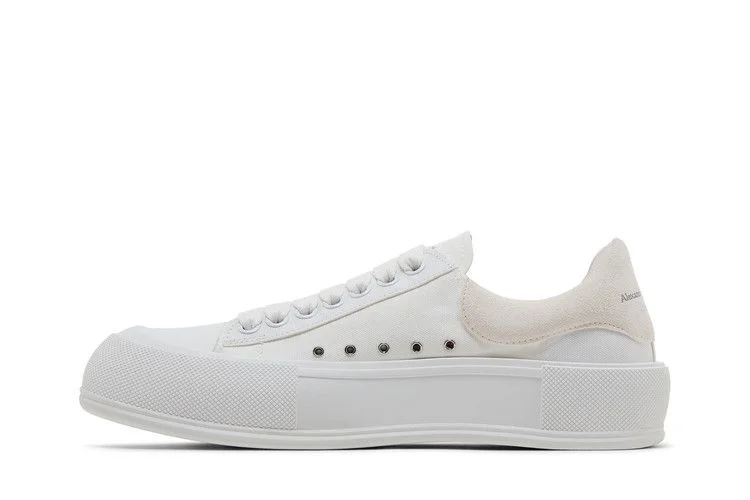 Кроссовки Alexander McQueen Deck Plimsoll 'White'