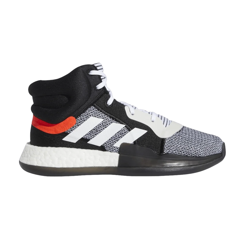 Krossovki-Adidas-Marquee-Boost-Mid-Core-Black
