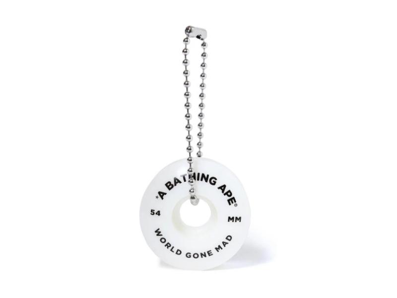 BAPE-ABC-Camo-Wheel-Keychain-Green-1