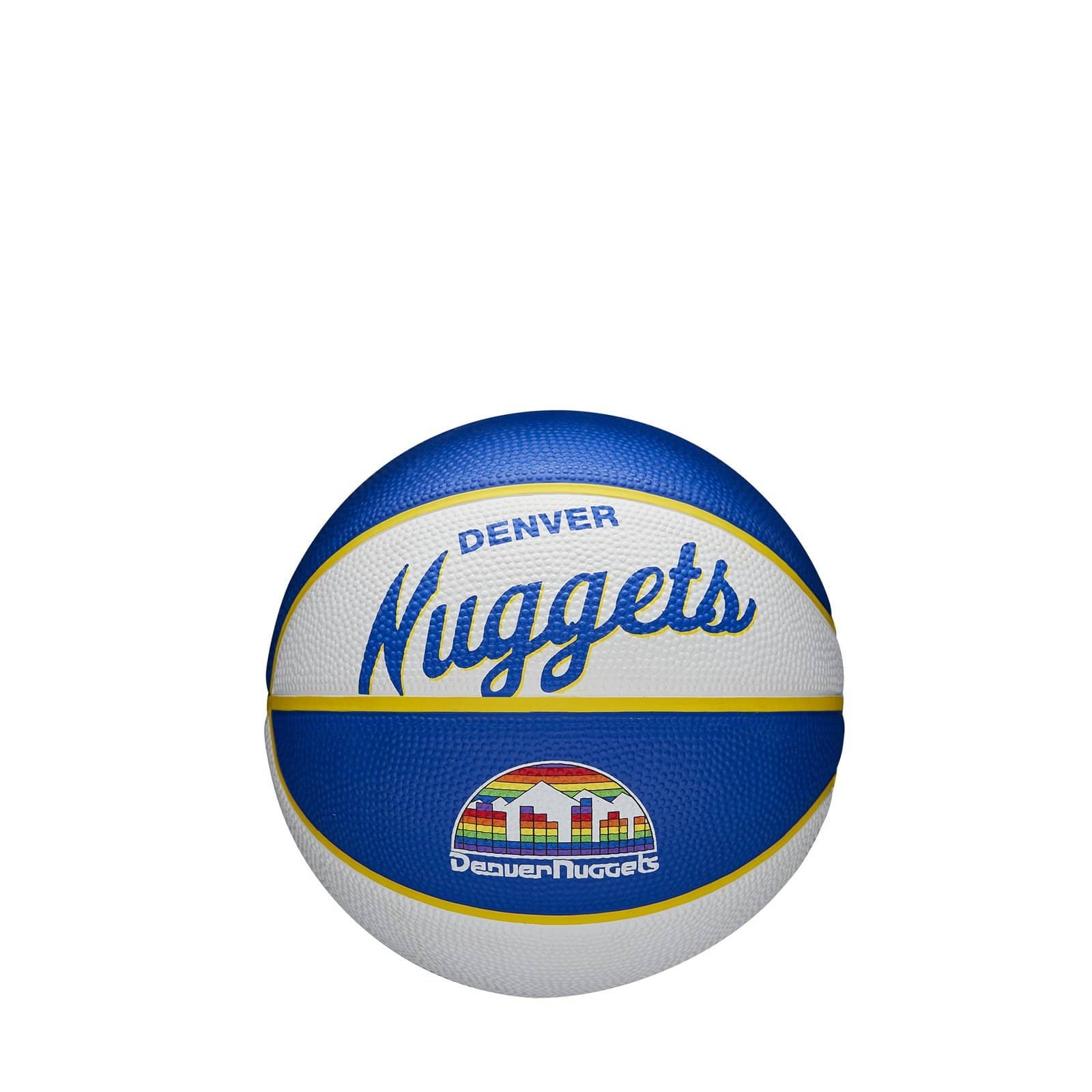 Wilson Denver Nuggets Team Logo Retro Mini NBA Basketball