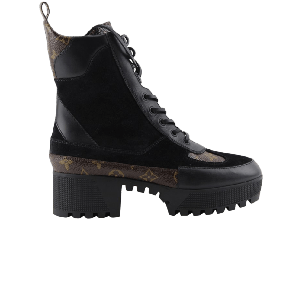 Кроссовки Louis Vuitton Wmns Laureate Platform Desert Boot 'Noir'