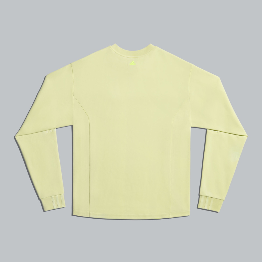Свитшот adidas Ivy Park Long Sleeve Crewneck Sweatshirt (Gender Neutral) Yellow Tint