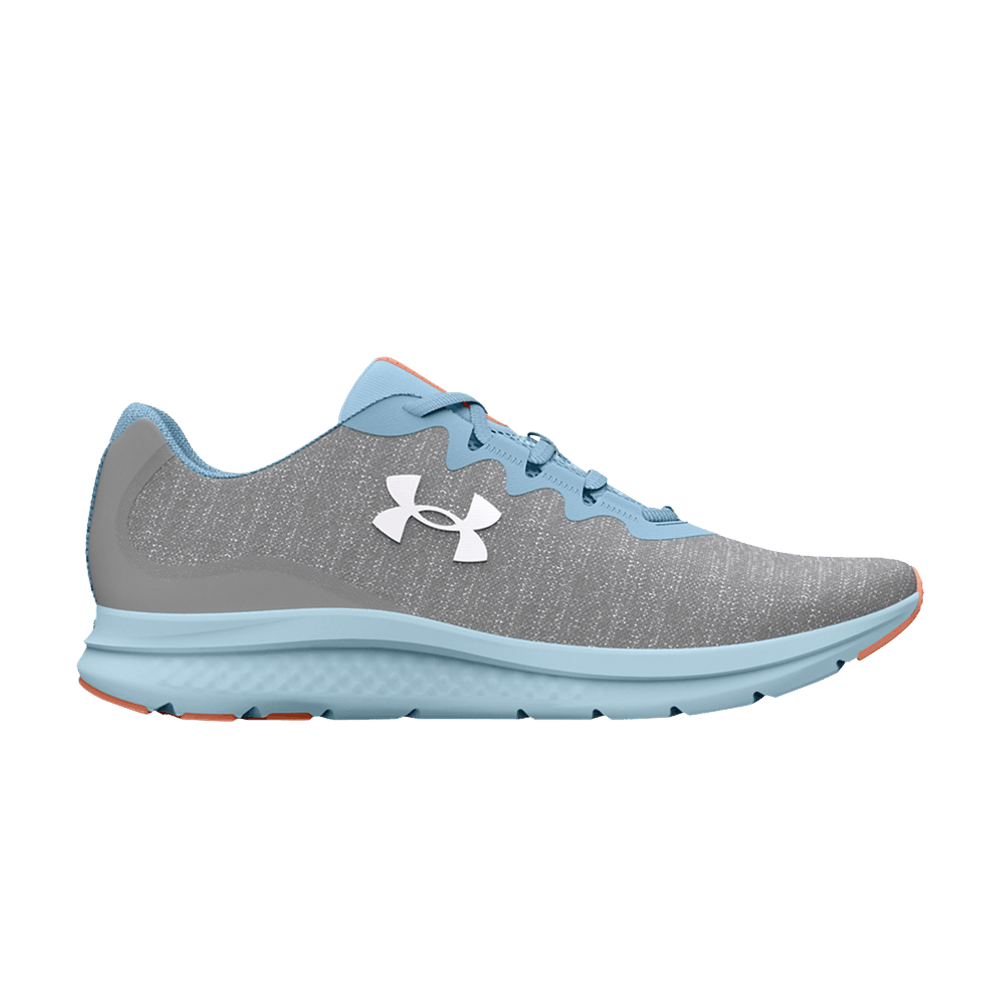 Кроссовки Under Armour Wmns Charged Impulse 3 Knit 'Mod Grey Blizzard'