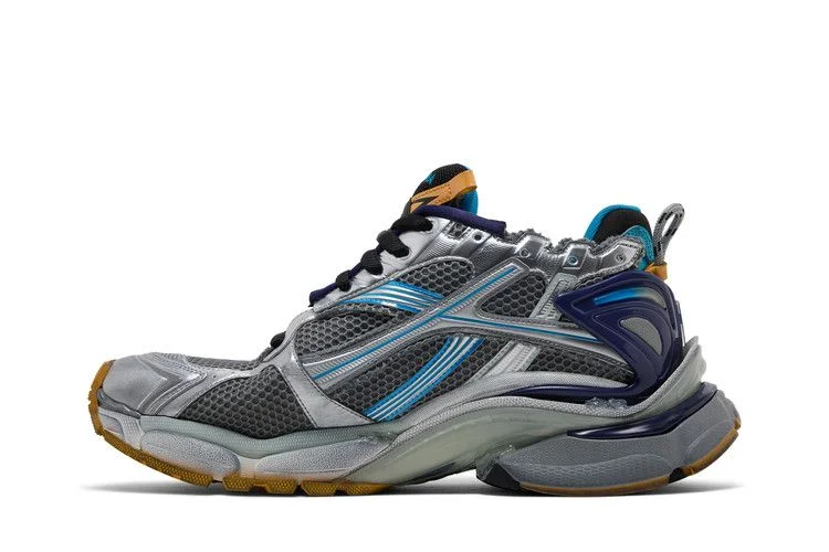 Кроссовки Balenciaga Runner Sneaker 'Grey Orange Aqua'