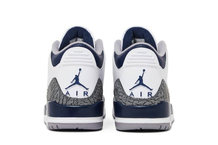 Кроссовки Air Jordan 3 Retro 'Midnight Navy'