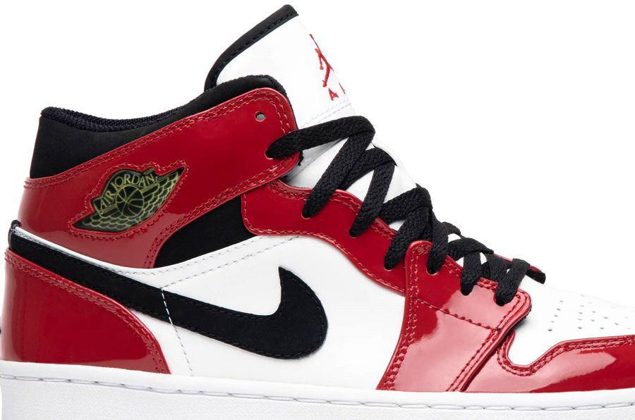 Кроссовки Air Jordan 1 Retro Chicago Bulls Patent 2003