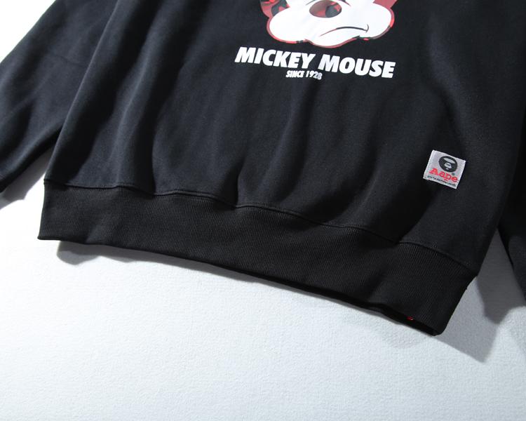 Свитшот AAPE x Mickey Mouse