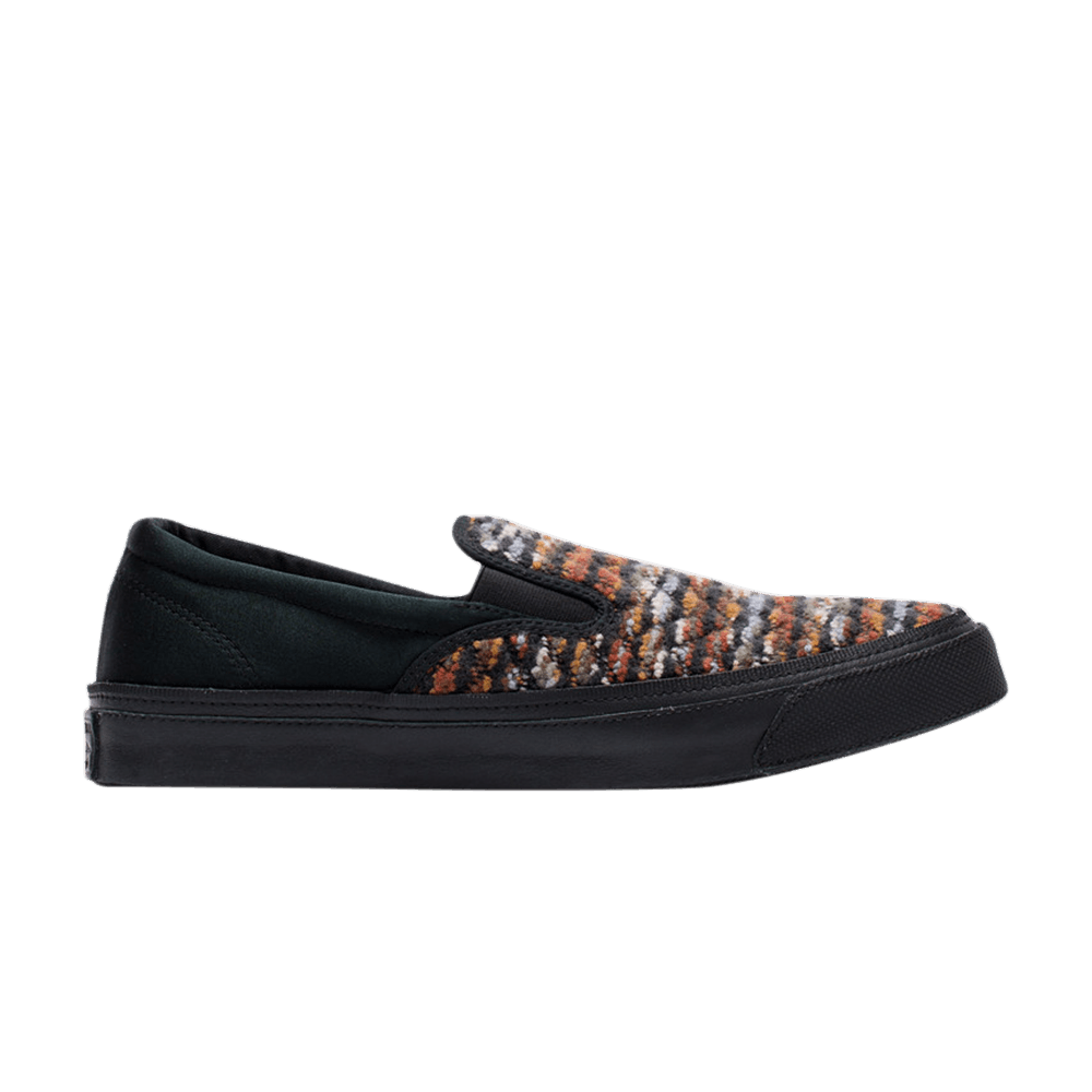 Кроссовки Missoni x Converse All Star Deckstar Slip Ox 'Burgundy Fig'