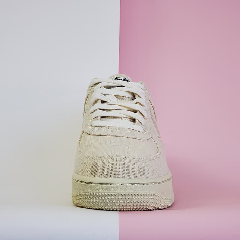 Stussy-x-Nike-Air-Force-1-Low-Fossil-7