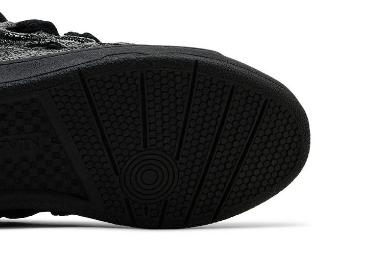 Кроссовки Lanvin Curb Sneakers 'Black Crinkled'