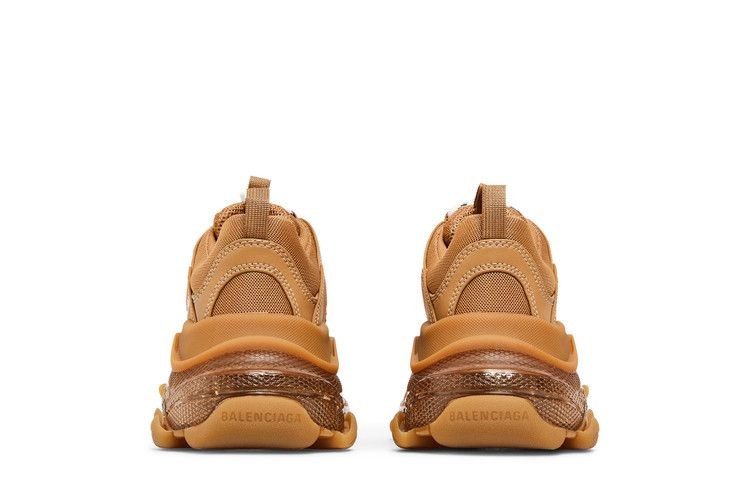 Кроссовки Balenciaga Wmns Triple S 'Clear Sole - Light Camel'