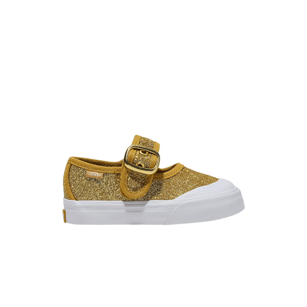 Кроссовки Vans Mary Jane Toddler 'Glitter - Champagne Gold Yellow'